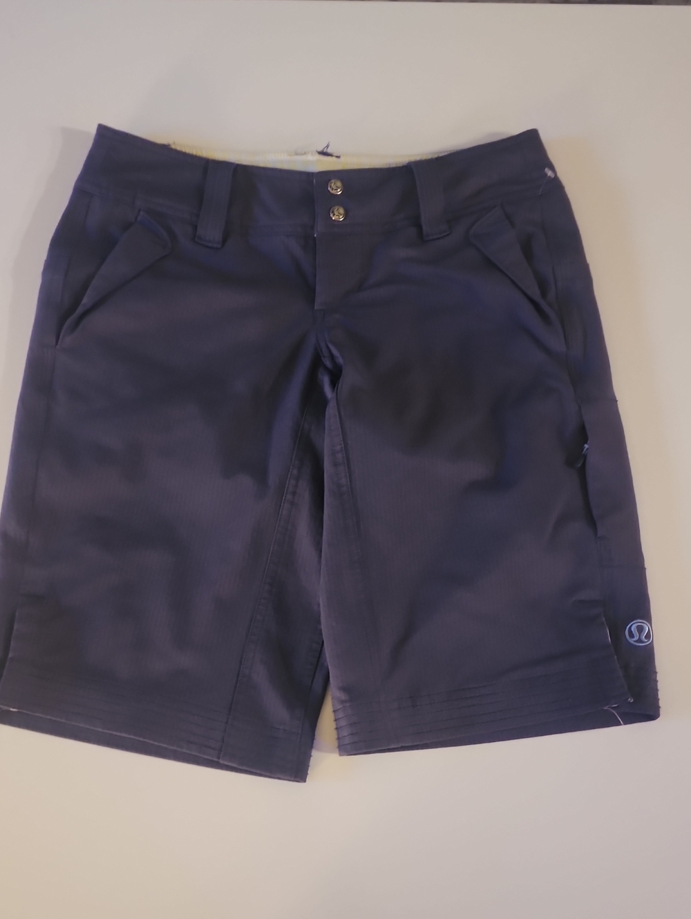 Vintage lululemon athletica Navy Blue Women's Athletic Shorts